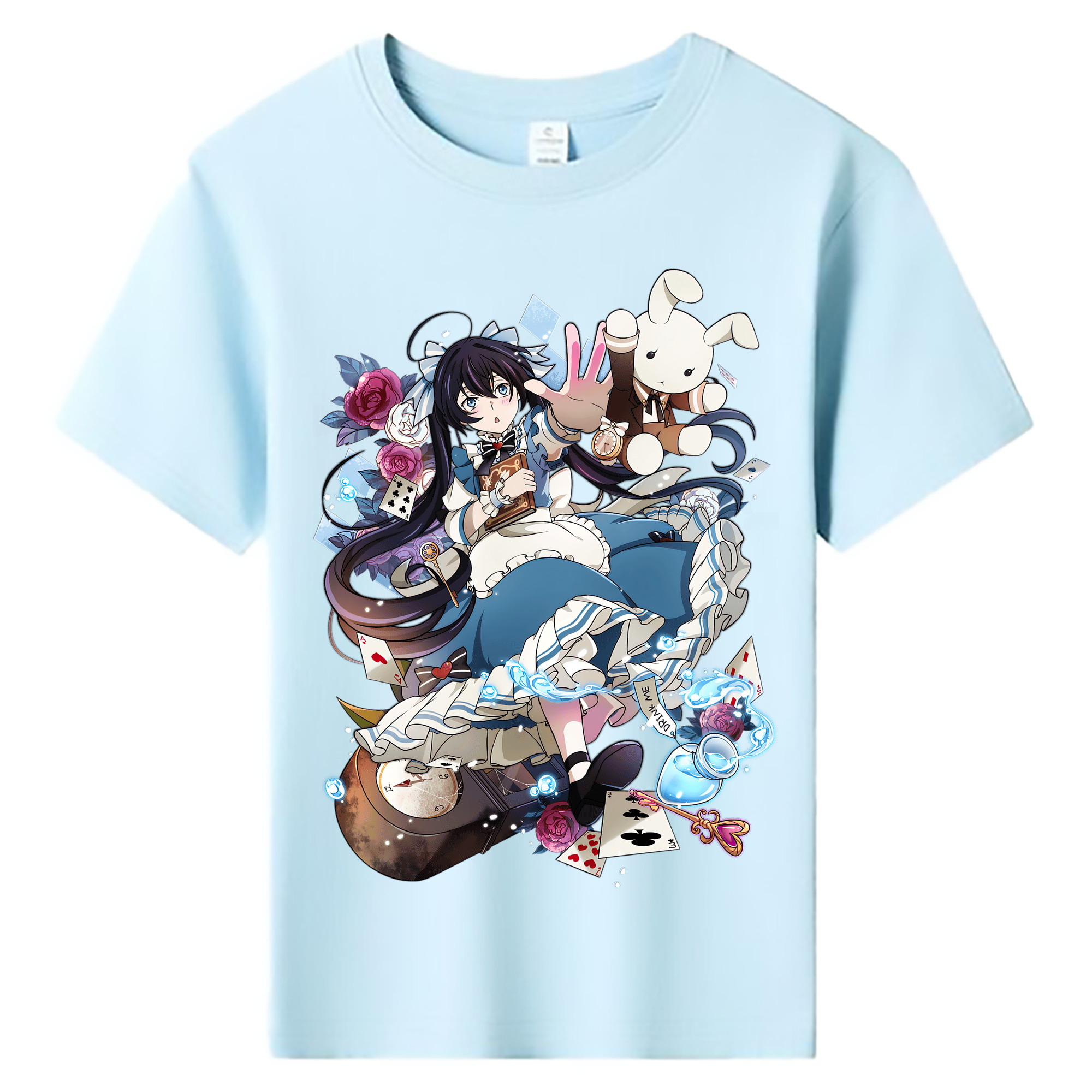 （画像用） 文豪ストレイドッグス Bungo Stray Dogs 綿100％キッズTシャツ（フロントプリント）